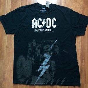 AC/DC 
Size XL clean shirt